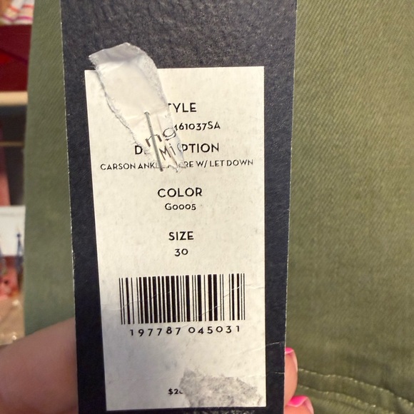 Veronica Beard Crosbie Raw Hem Size 30 NWT - Picture 7 of 10